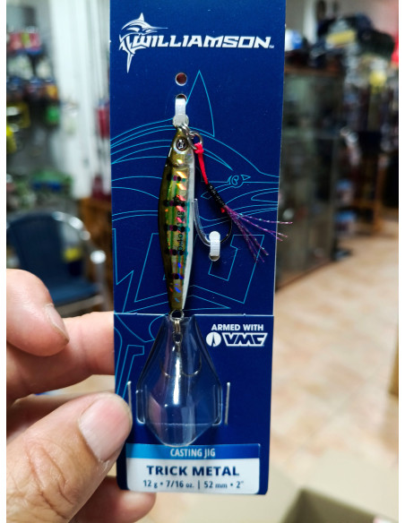 JIG WILLIANSON 52MM 12G TRICK METAL COLOR PINFISH UV