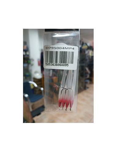 Vinilo delta perla nacar/rojo 65mm-tienda de pesca-tienda náutica-delta