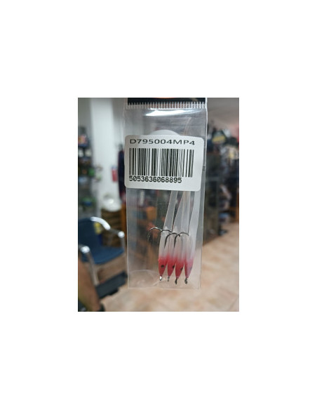 Vinilo delta perla nacar/rojo 65mm-tienda de pesca-tienda náutica-delta