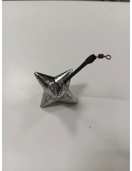 PLOMO DE ESTRELLA DE 130G CON VARILLA