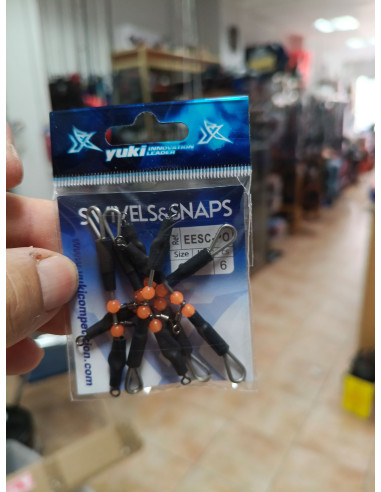 Urfes de competicion yuki con perlas naranjas-tienda de pesca-naranja