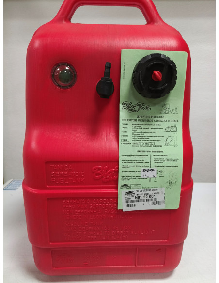 Deposito de gasolina de 24 litros con aforador-tienda de pesca-deposito