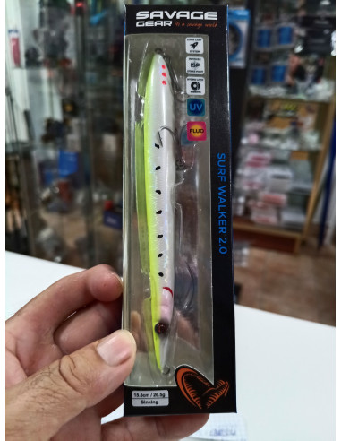 SAVAGE GEAR SURF WALKER 15.5CM 17G LEMON
