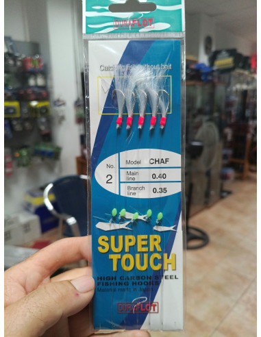 Pluma sabiki super touch duraflot-tienda de pesca-tienda náutica