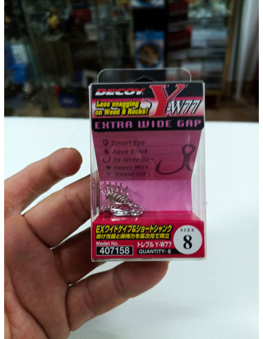 Anzuelo triple decoy nº6 y-w77-tienda de pesca-tienda náutica-señuelo
