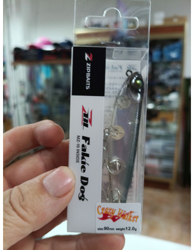 Fakie dog crazy walk 90mm 303 12g-tienda de pesca-tienda náutica