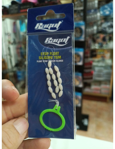 Topes de silicona ragot xl blanco-tienda de pesca-tienda náutica-spinning