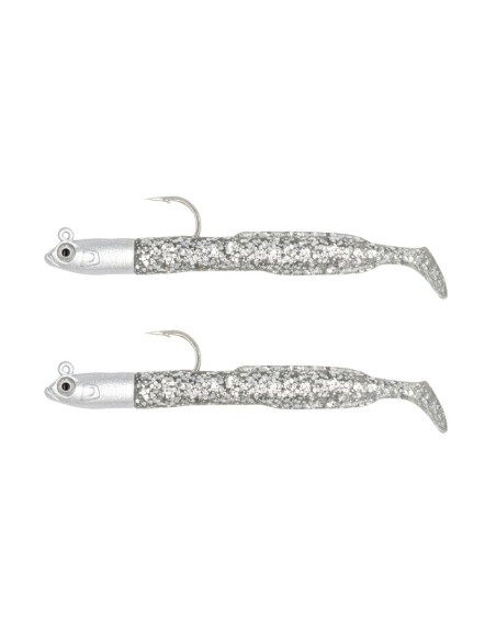 VINILO LATIGO DESTRUCTOR BAITS 85MM 8.5G SILVER CHROME