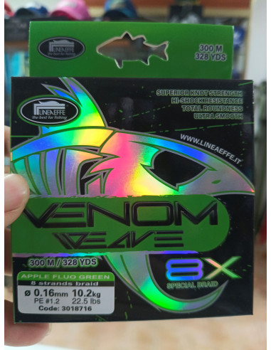 TRENZADO LINEAEFE VENOM WEAVE 8X 0.16MM 300M