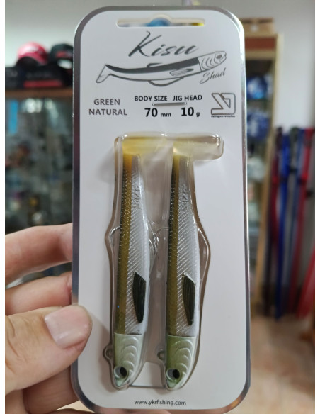 VINILO YKR KISU SHAD 70 MM 10GR RED GORE