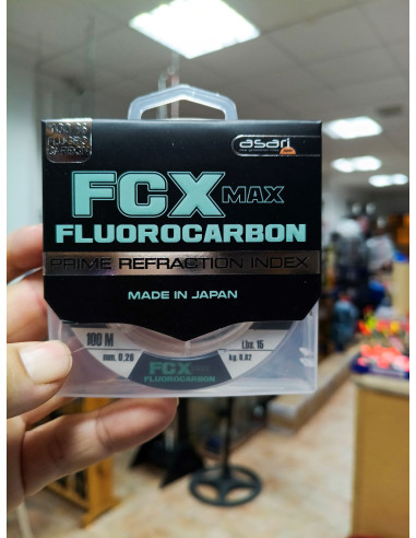 Fluorocarbono asari fcx max 0.28mm 100m