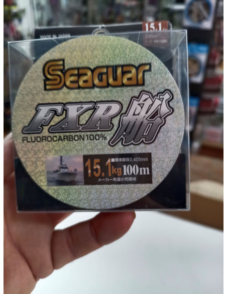 Hilo fluorocarbono seaguar fxr 0,40mm 100m-tienda de pesca
