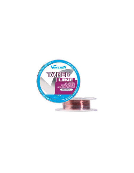Linea vercelli tapered 0,16-0,57mm-tienda de pesca-tienda náutica