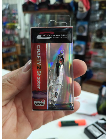 Jig cinnetic crafty z shooter 12g-tienda de pesca, tienda náutica-jig paqueño