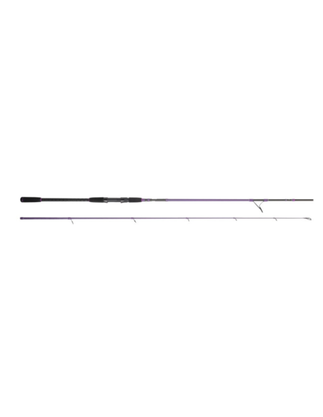 caña cinnetic sky line purple dartin spin 2,58m 7-27g-tienda de pesca