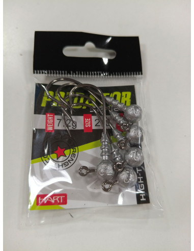 Anzuelo cabeza plomada hart predator jig 5,3g-tienda de pesca-cabeza hart