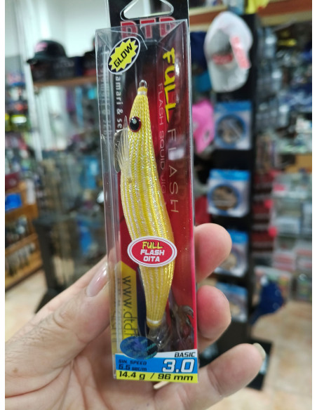 JIBIONERA PLOMADA DTD FULL FLASH OITA 3.0 YELLOW
