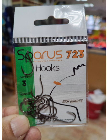 Anzuelo de carbono sparus 723 nº 4-tienda de pesca-anzuelo turkana
