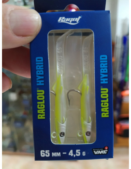 Vinilo ragot hibrid 65mm nacar 4.5g