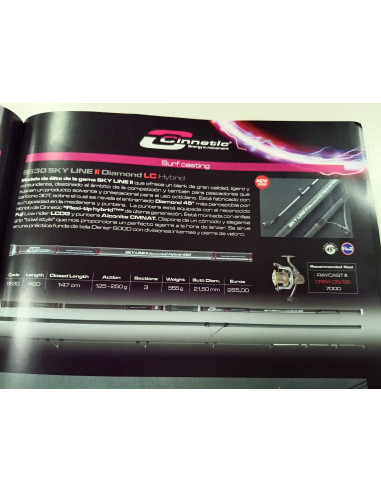ña cinnetic sky line II diamond hibrid-tienda de pesca-tienda náutica