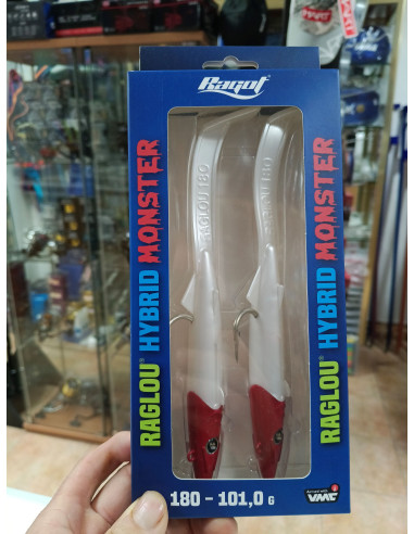 Vinilo raglou plomado hybrid 160mm ably 74G-tienda de pesca-tienda náutica