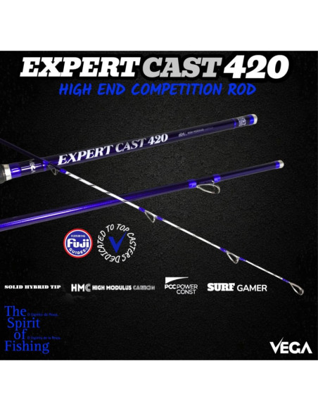 Caña vega expert cast 4.20m-tienda de pesca-tienda náutica