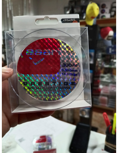 Hilo asari prestige 0,35-tienda de pesca-hilo asari-coated asari