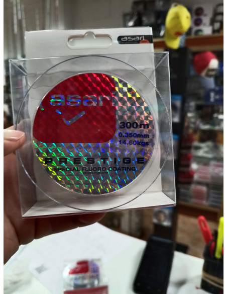 Hilo asari prestige 0,35-tienda de pesca-hilo asari-coated asari