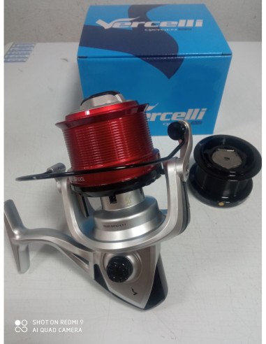 Combo caña + carrete vercelli, tienda de pesca, náutica, novicia, scg