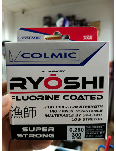 Hilo colmic ryoshi  fluorine 0.25mm 300m