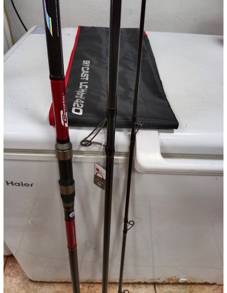 Caña cinnetic sky cast lc hibrid 4.20m 100-220g