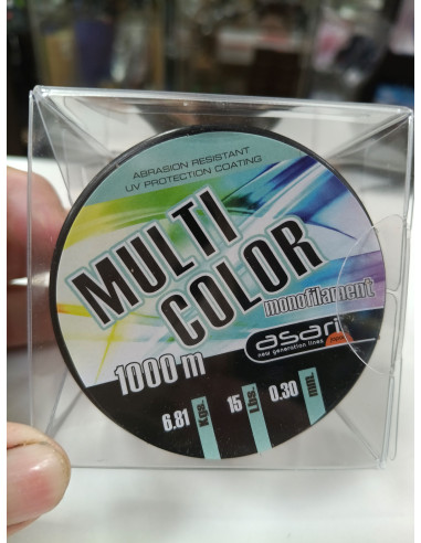 Hilo asari multicolor 0.30mm 1000m 6.81kg