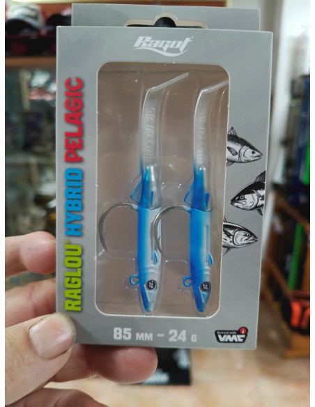 Raglou hybrid pelagic 85mm 24g color rosa
