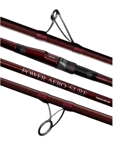 Caña shimano power aero surf hibrida 4.25m 250g