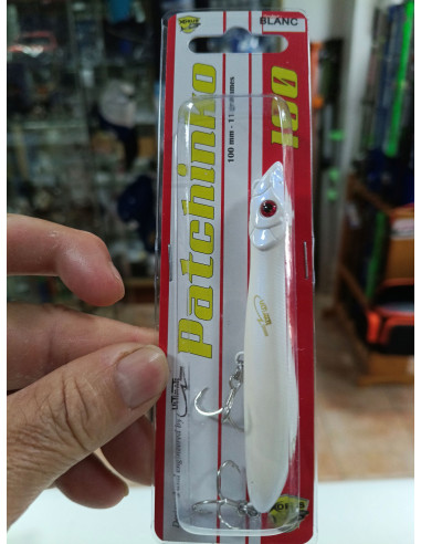 Patchinko 125 metal white ghost rb-tienda de pesca-señuelo patchinko