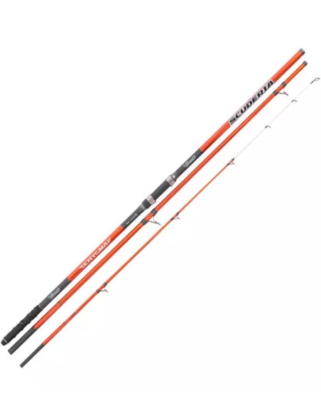 Caña vercelli enigma scudería 4,20m 100-200g-tienda de pesca-náutica