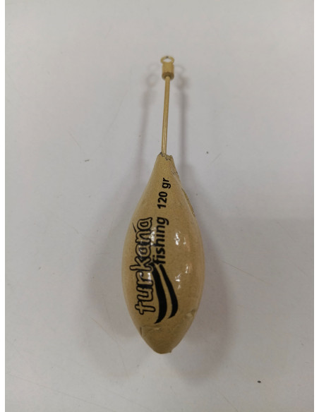 Plomo portugues 120g color arena-tienda de pesca-plomo de lance-plomos