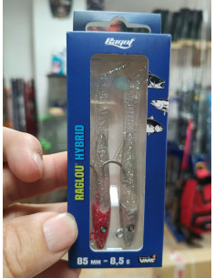Vinilo raglou hybrid pelagic 85mm 24g color blanco