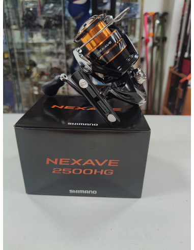 Carrete shimano nexave 2500hg-tienda de pesca-carrete nexave 2500hg