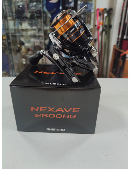 Carrete shimano nexave 2500hg-tienda de pesca-carrete nexave 2500hg