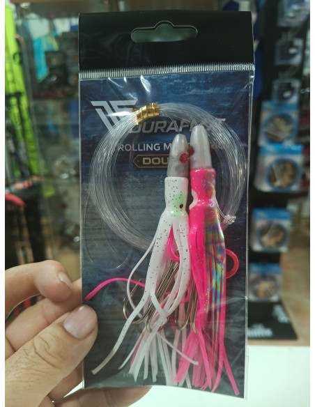 Bajo montado doble trolling duraflot-tienda de pesca-señuelo