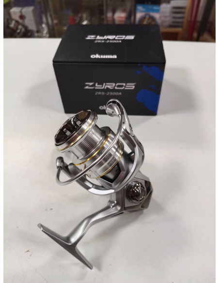 Carrete okuma zyrus 2500a-tienda de pesca-tienda náutica