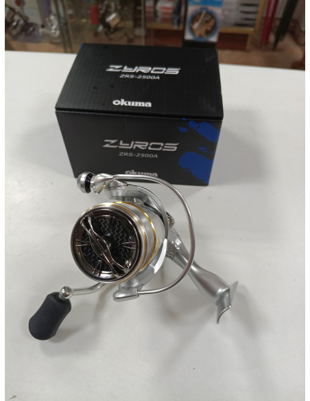 Carrete okuma zyrus 2500a-tienda de pesca-tienda náutica