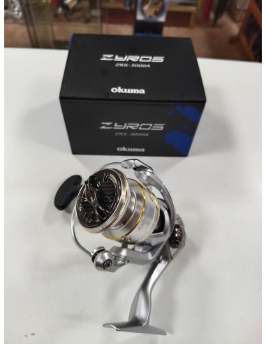 Carrete okuma zyrus 3000a-tienda de pesca-tienda náutica