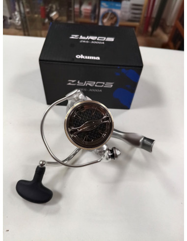 Carrete okuma zyrus 3000a-tienda de pesca-tienda náutica