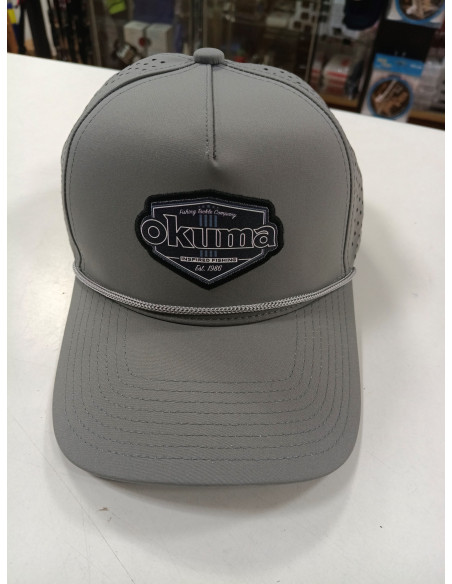 Gorra okuma gris-tienda de pesca-tienda náutica-gorra