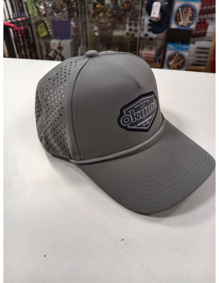 Gorra okuma gris-tienda de pesca-tienda náutica-gorra