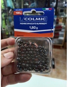 Blister de plomos colmic 100g  de 1.5g