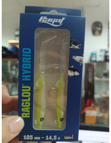 Vinilo raglou plomado x2 hybrid 105mm gh-tienda de pesca-náutica