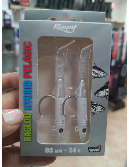 Vinilo ragot hybrid pelagic 85mm nacar-tienda de pesca-tienda náutica